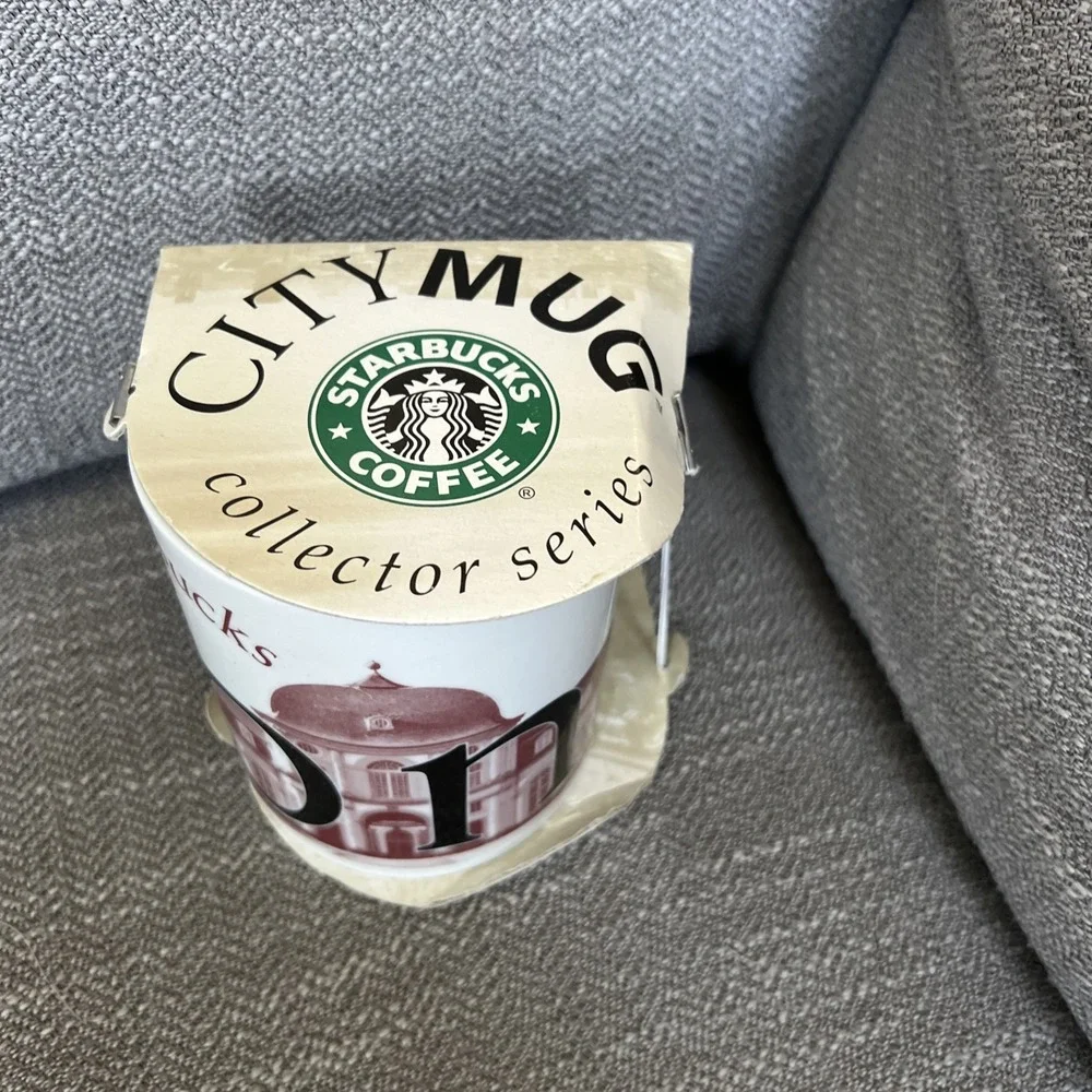 STARBUCKS BONN , GERMANY 2002 Collector Series Coffee MUG New